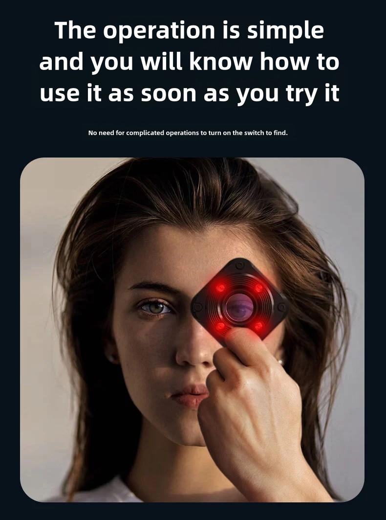 SecurEye Pro Hidden Camera Detector - WiFi Signal Scanner, Infrared & Magnetic Lens Finder for Spy Cams, GPS Trackers at Home/Office/Travel, Real-Time Alert