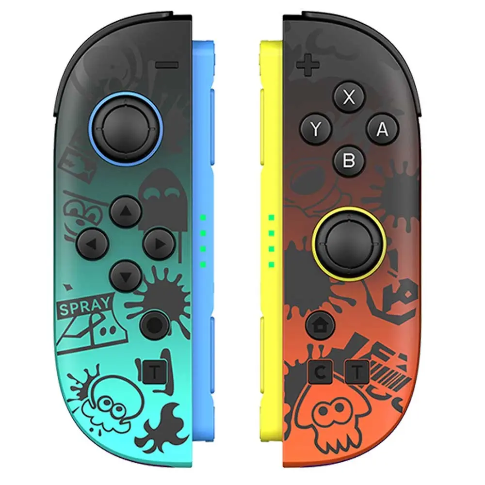 Wireless Joypad Controller for Switch2 Console, RGB Light Gamepad, One-Key Wake-Up, Magnetic Attachment, Turbo 9-Axis Motion, Dual Vibration, Wireless Video Gamepad