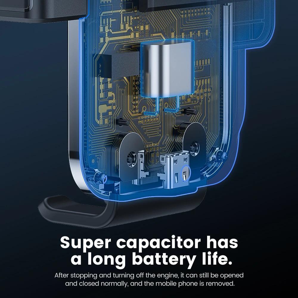 Car Phone Holder,  15W Wireless Charger >A Car Phone Holder, 360° Rotate & Multi-angle Adiustment Car  Mount Smartphone Cellphone Stand magnetic pro Springtok