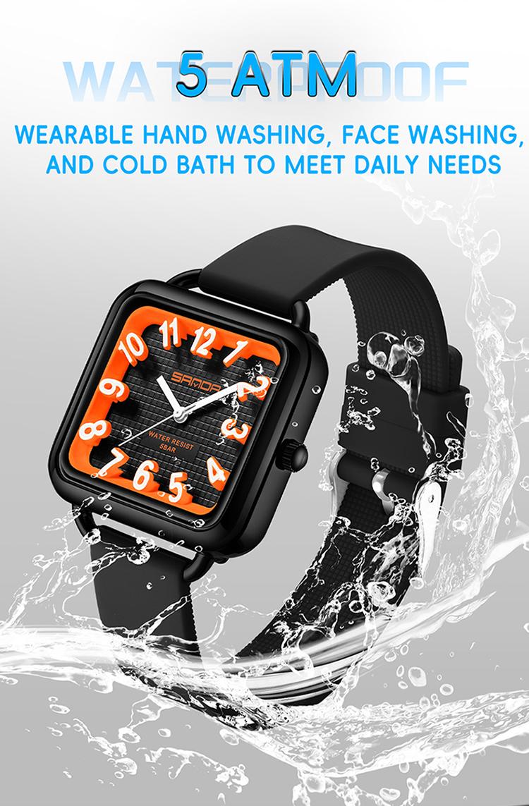 Women's Quartz Watch, Fashion Casual Style, Waterproof, Zinc Alloy Case, Soft Silicone Band, Comfortable Wear, Gift Idea for All Ages
