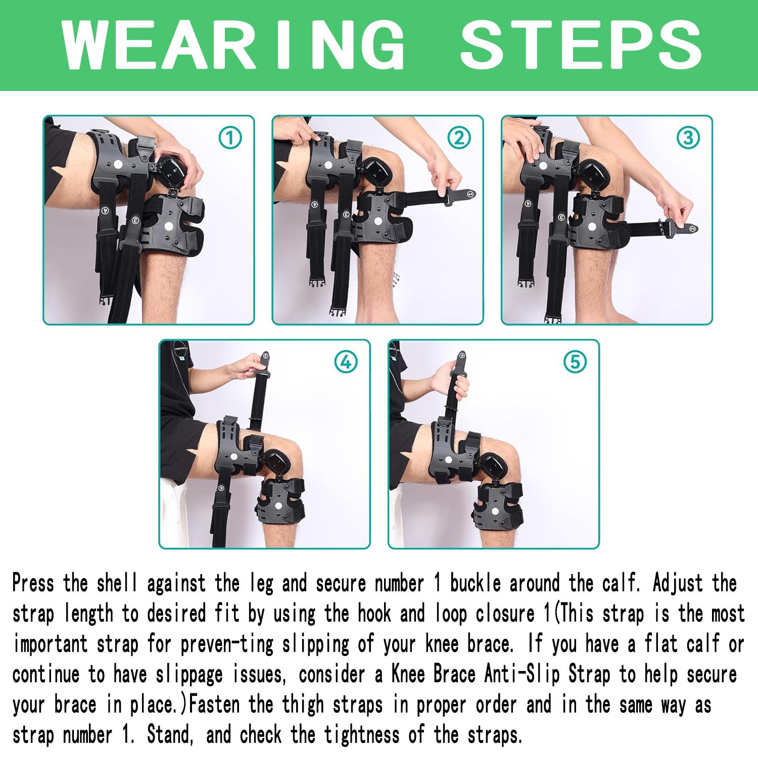OA Unloader Knee Brace for Men and Women - Breathable, Adjustable Joint Stabilizer with Lightweight Walking Support (Knee Supports Category)