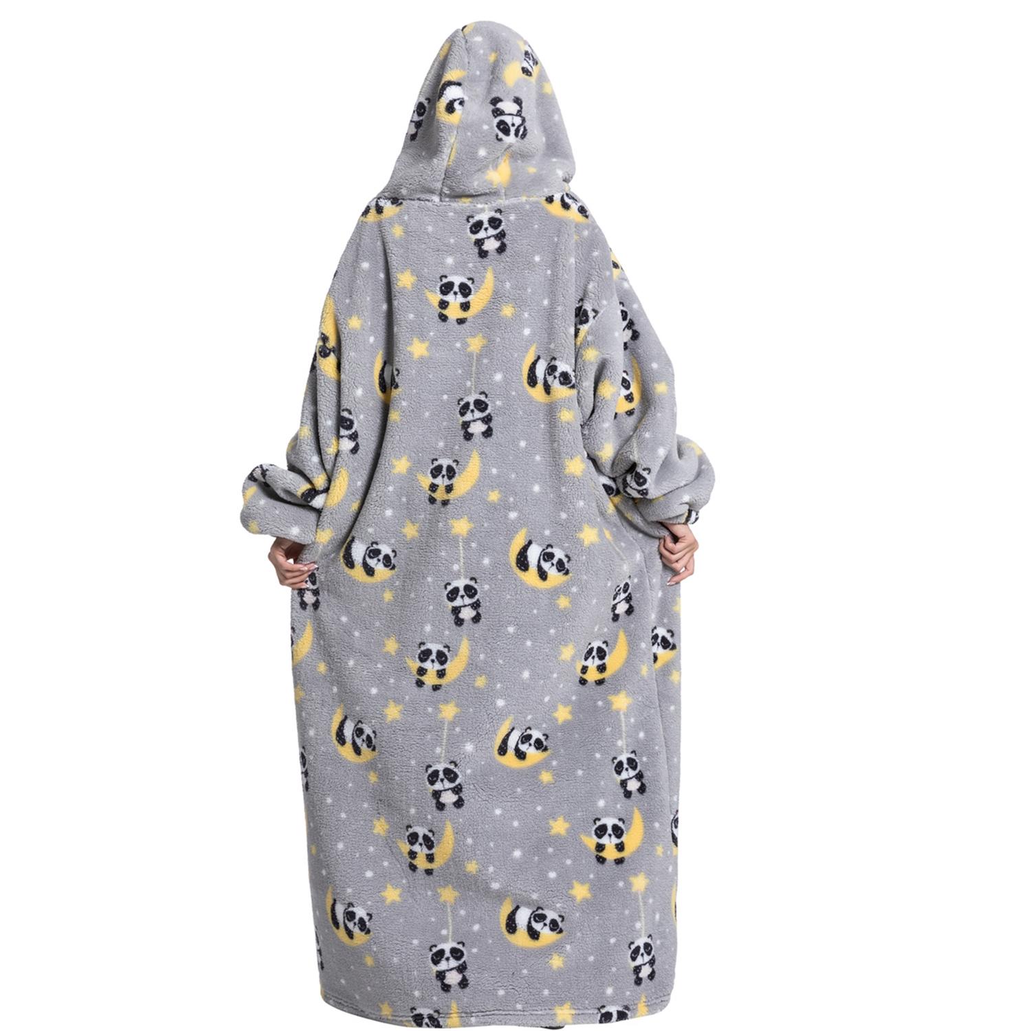 Oversized Wearable Blanket Hoodie for Women & Adults, Super Soft, Warm & Cozy with Giant Front Pocket, Perfect Christmas & Valentine's Day Gift #GLOBAL PICKS
