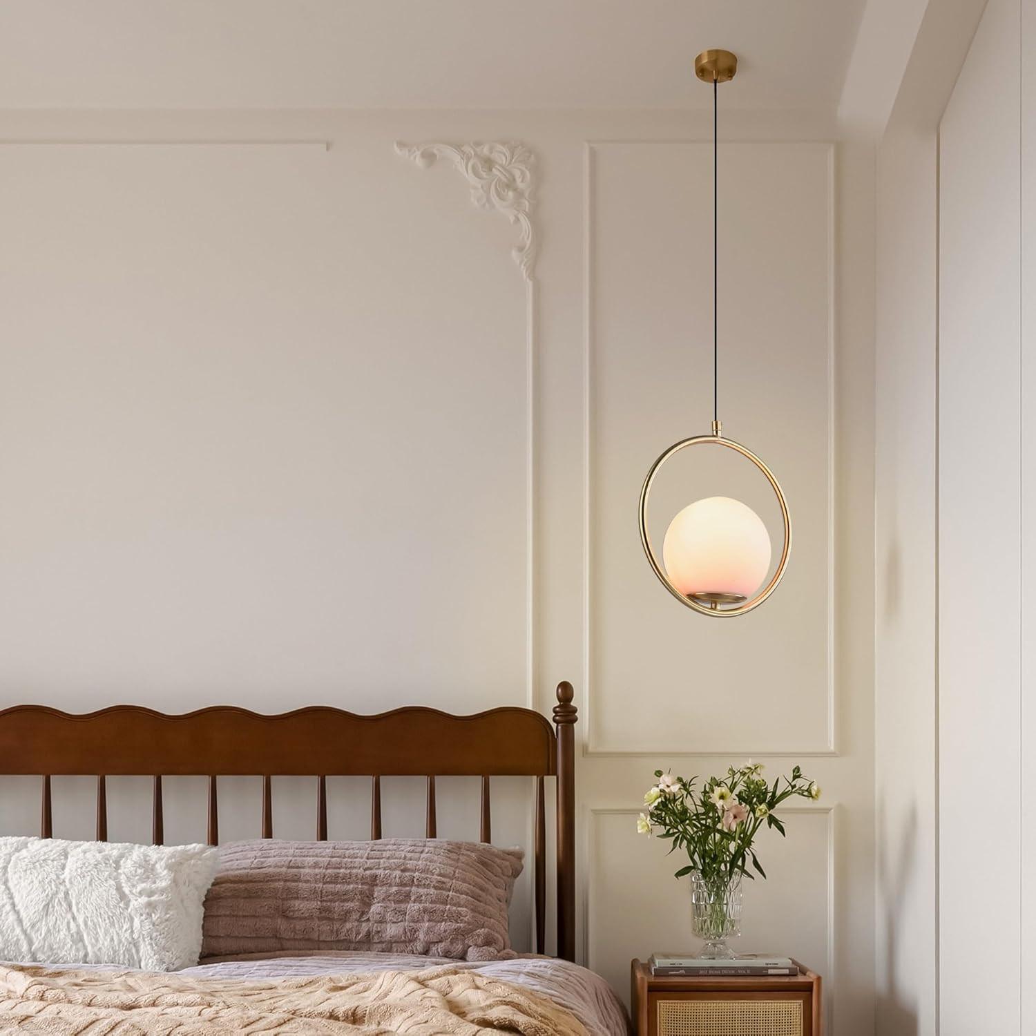 Nordic Creative Pendant Light, Minimalist Unique Design, E27 Base, Elegant Lighting Fixture, High-Quality Material, Perfect Home Decor