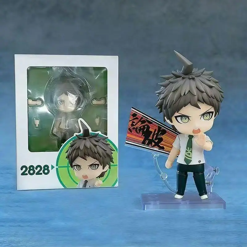 In Stock Premium Quality 2828 Hinata Hajime Q Version Action Figure Danganronpa 1·2 Reload Anime Collectible Model Decor Gift
