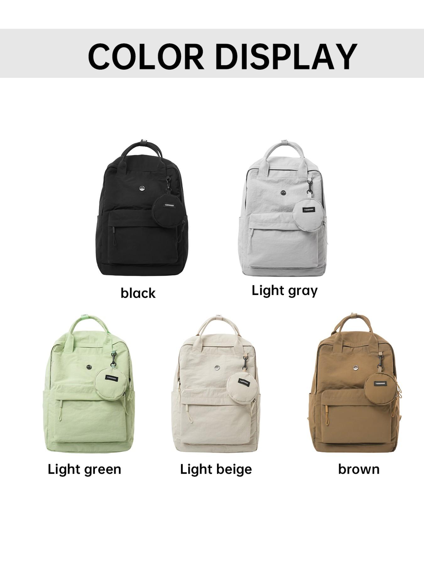 Large Capacity Backpack for Students, Casual Butterfly Pattern, All Seasons Use, Ideal for Outdoor Activities, Lightweight Backpack