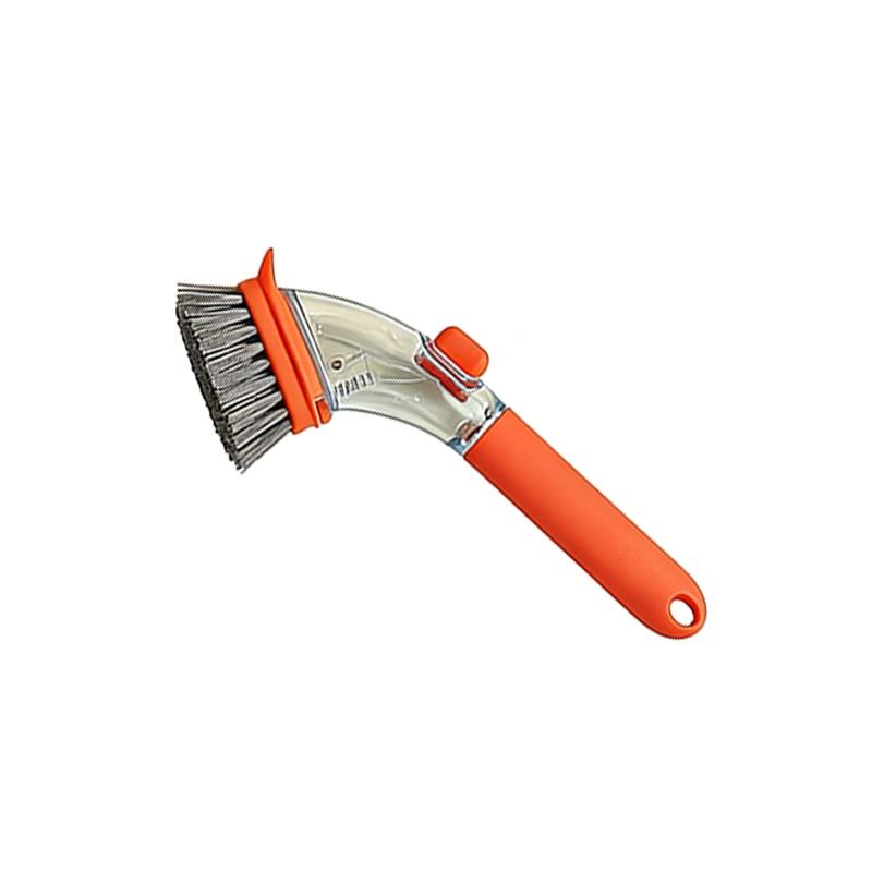 2-in-1 Long-Handled Wonder Pot Scrubber, Automatic Liquid-Dispensing Pot Scrubber for Lazy People, Cleaning Brush, Multi-Functional Pot Scrubber