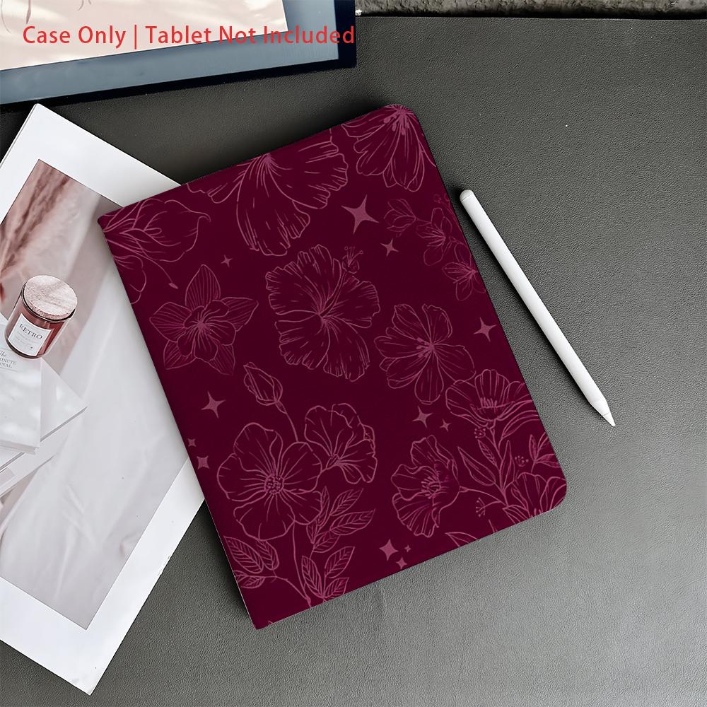 A Tablet Case with Pen Holder compatible with iPad Pro11/iPad (8th Gen)/iPad Air 4/5/iPad 10th Generation/iPad Air 13(M3 2025)/iPad Air 11(M3 2025)/iPad 11(A16 2025)/Galaxy Tab S10+/S9/A9 /Xiaomi6/6PRO/7/7PRO Tablet Protective Cover