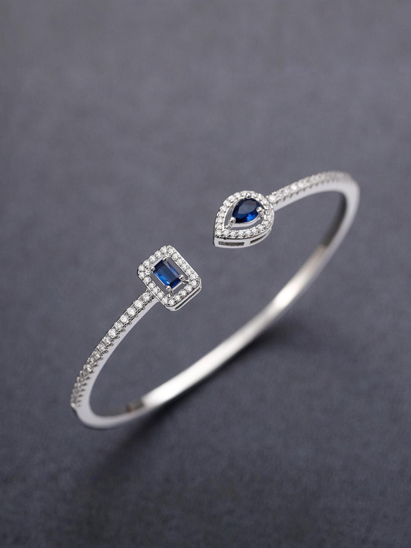 Valentine's Day Gift for Girlfriend Wife, Unique Luxury Bracelet S5214, New Chinese Style Zircon Bangle, Vintage Elegant Hand Chain