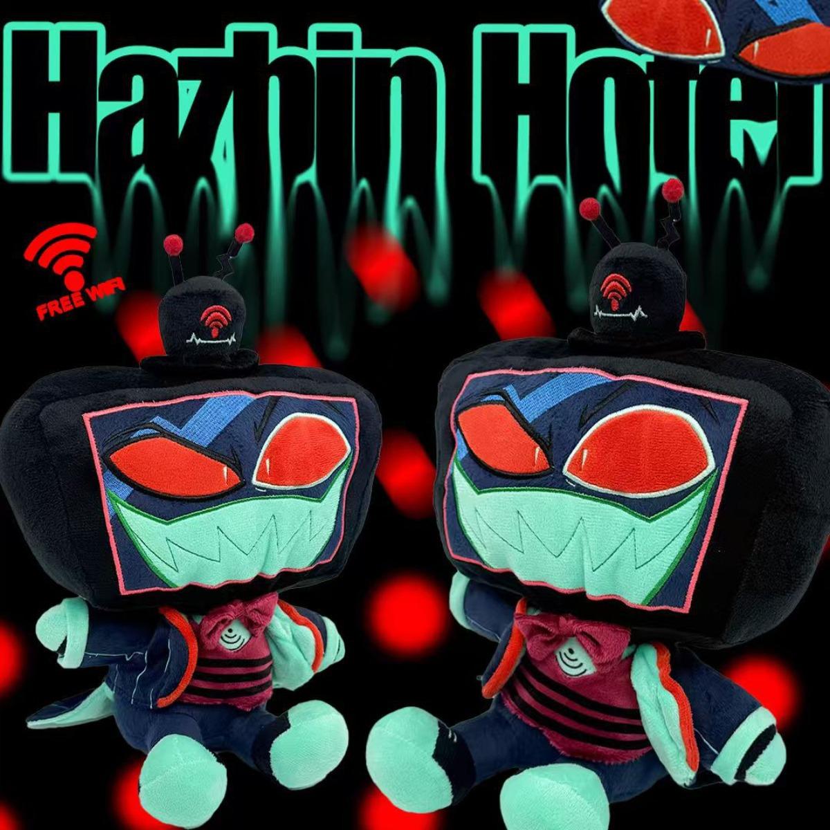 Hazbin Hotel Vox Bold Soft Plush Toy - Cozy Short Plush PP Cotton Stuffed Animal Collectibles, Helluva Boss Cute Collectible 3-Set Soft Cuddly Gift for Fans
