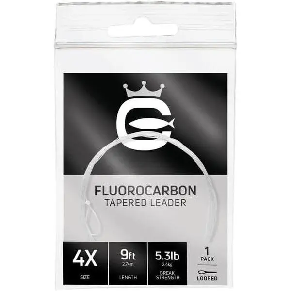 Fluorocarbon Tapered Leader - 1 Pack
