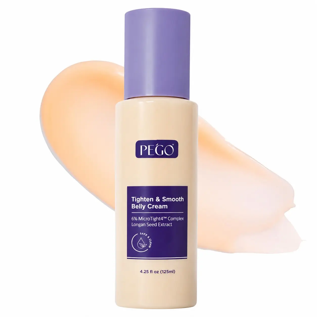 Pego Belly Firming Cream, Tighten & Smooth Saggy Tummy Skin, Fade Stretch Marks & Tighten Loose Belly,Reduce Stretch Marks, Safe for Post-pregnancy, Anti Stretch Marks