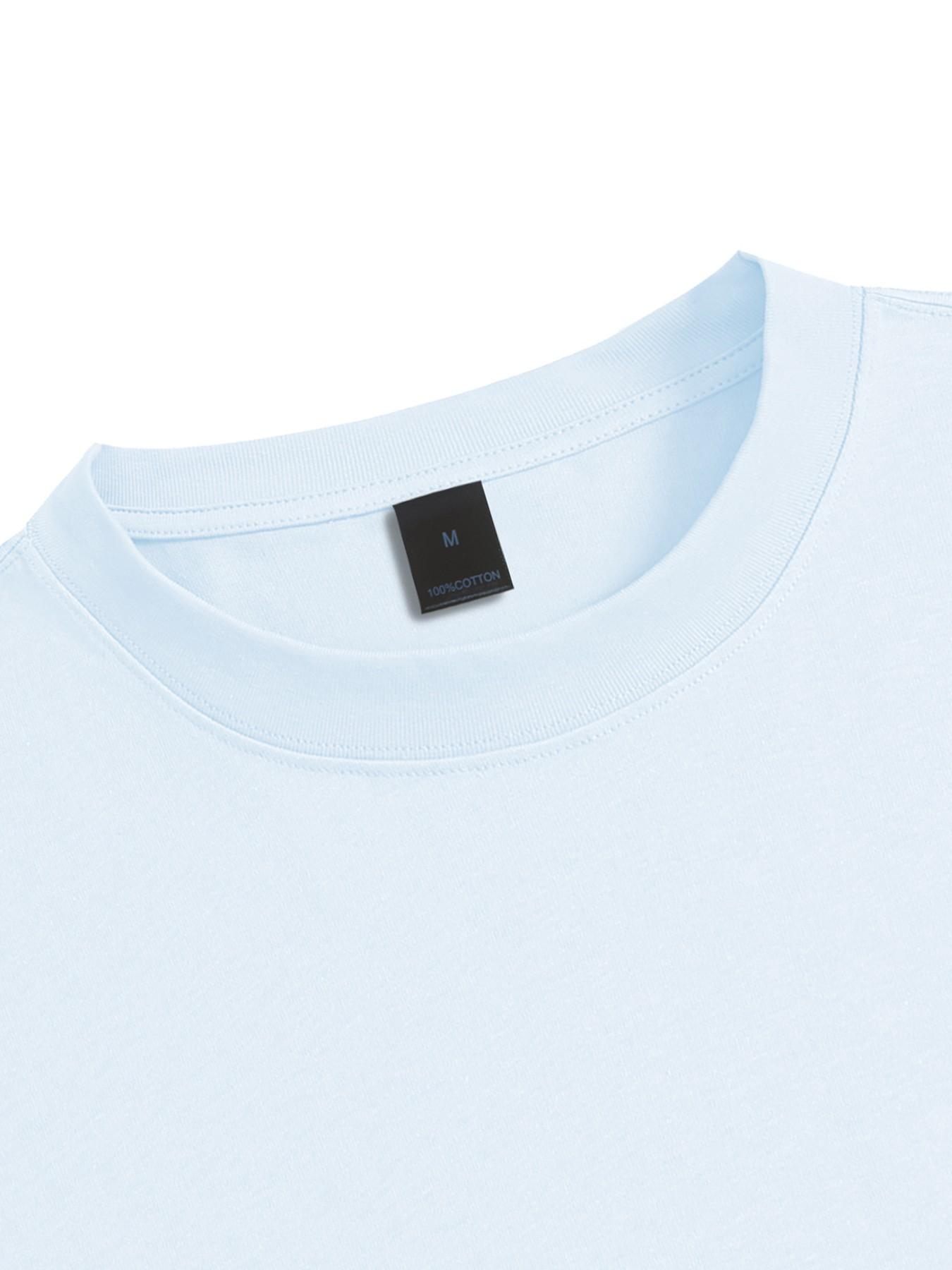 Men's Casual Cotton Short Sleeve T-Shirt, Pet Cat Dog Slogan Print, Loose Fit, Street Style, Half Sleeve Top, Trendy Fashion