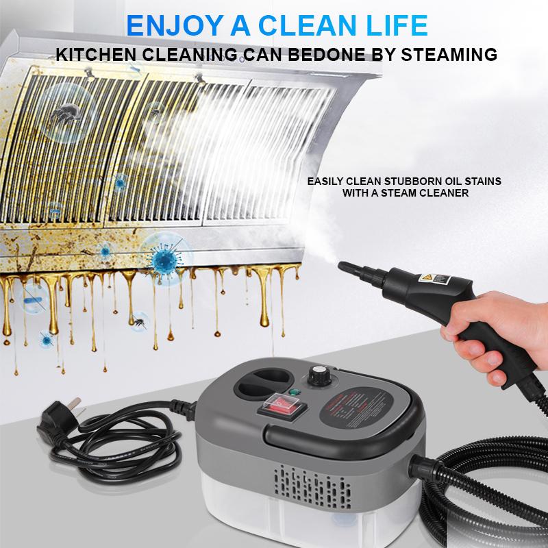 Portable handheld car, kitchen steam cleaner, 1 set high temperature pressurized car steam cleaner, steam cleaner car detailing tools, car cleaning machine, car cleaning accessories, car wash accessories, kitchen tools kitchen grease, carpet cleaning