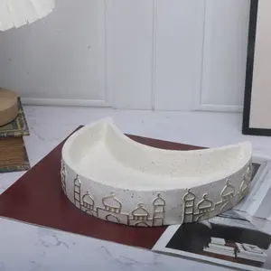 Middle East Storage Decor Piece, Moon Shape Storage Organizer, Ramadan Supplies, Religious Home Decor, Home Decoration, Perfect Gift Idea