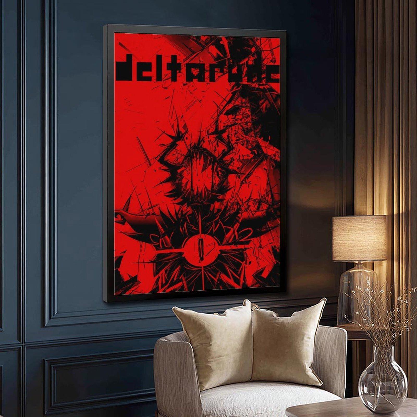 Deltarune Game Poster, Canvas Painting Creative Design Print, Video Game Wall Art, Gaming Room Decor, Gamer Gift, Bedroom Wall Decor, Dorm Room Poster, Living Room Art, Hallway Decor, Kitchen Wall Art, Mural, Gift for Video Game Lovers