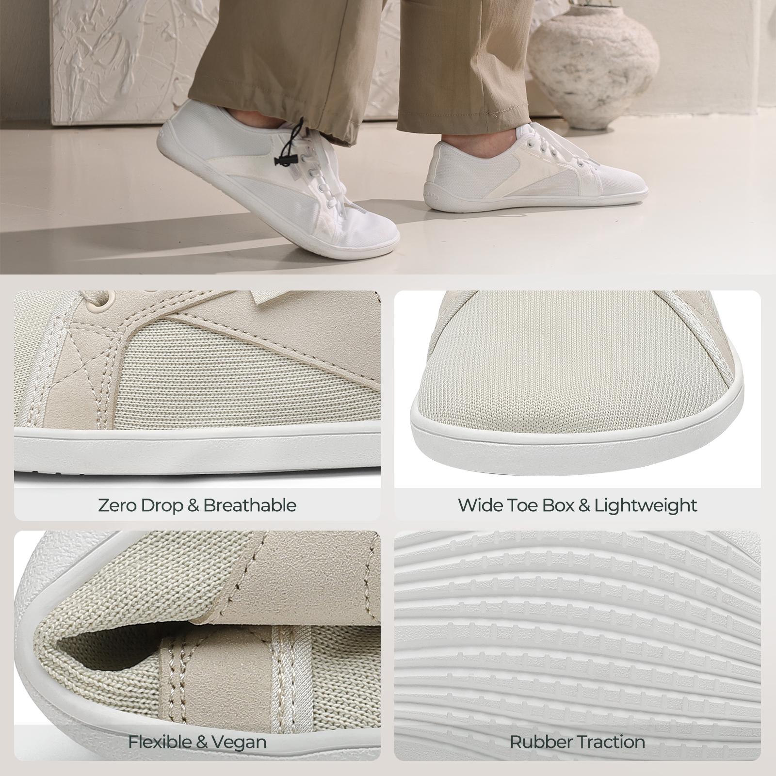 Saguaro Luck Ⅰ-Women's and Men's Wide Minimalist Barefoot Shoes | Zero Drop Sole | Optimal Relaxation | Trending Sneakers Footwear Athletic Casual Comfort Insoles