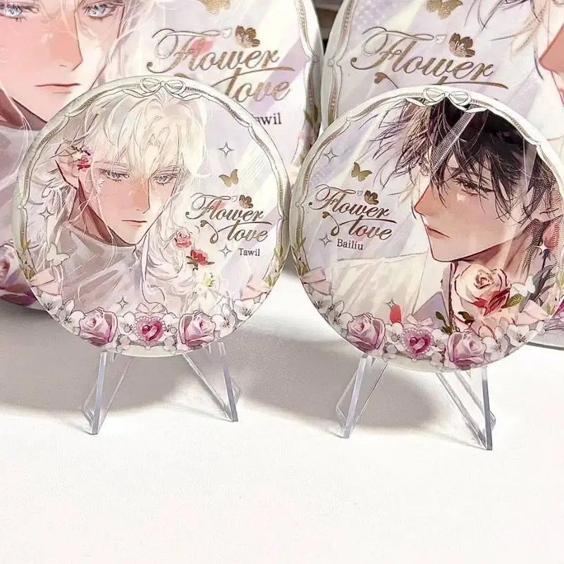 In Stock I Became A God In A Horror Game Bai Liu Xie Ta Fans Backpack Accessories Badge Anime Peripherals Cute Birthday Gifts
