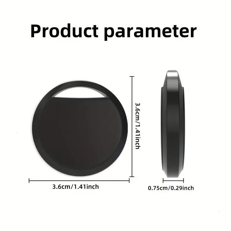 3-Pack iOS Smart Tag, Precision Tracking Without GPS, Compatible with iPhone Find My APP, Anti-Loss Device, Rechargeable Battery, Secure Design