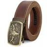 BELTROAD Adults' Full Grain Italian Genuine Leather Handmade Ratchet Classic Belt - Western Style, Business Fashion, Adjustable Buckle, Durable Daily Wear Accessory for Men