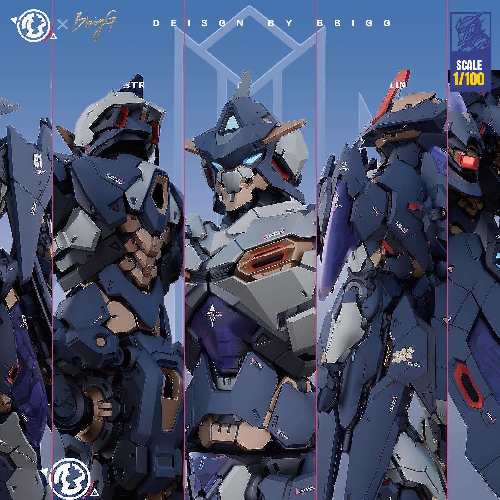 1/100 Scale Full Internal Structure Mechanical Model, 48 Jointed Motorized Warrior, Multi-Shape Armor, High-Speed Propulsion System, Mechanical Action Figure, Anime Action Figure