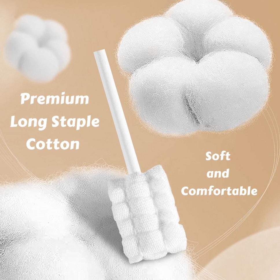 Baby Tongue Cleaner, Newborn Baby Toothbrush,30pcs/60pcs Disposable Infant Toothbrush Clean Baby Mouth,Gauze Gum Cleaner Toothbrush Baby Oral Cleaning Stick Dental Care Excellent gift for Christmas and new year Toothpaste Alternative