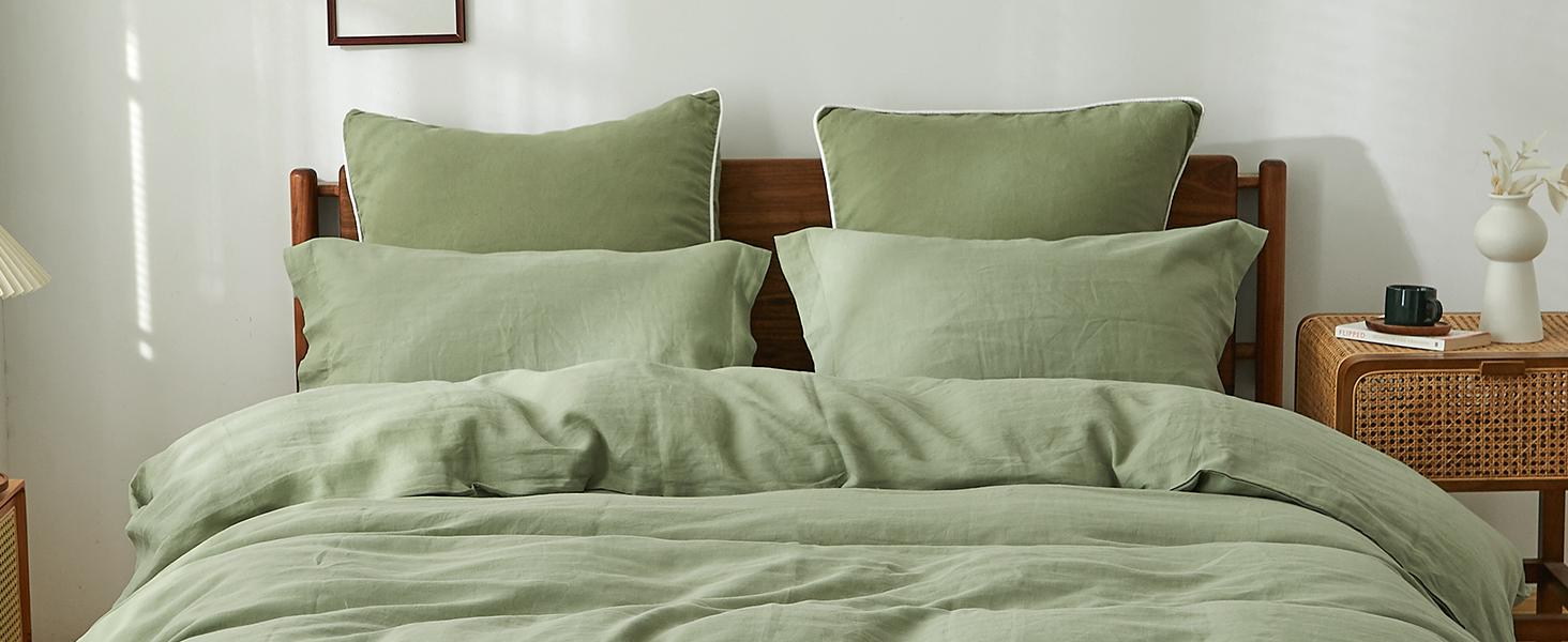 Simple&Opulence 100% Linen Duvet Cover Set, Pure Natural French Flax Purple Duvet Cover, Breathable Soft Comfy Linen Bedding Comforter Cover with Pillowcase Simple&Opulence 100% Linen Duvet Cover Set, Pure Natural French Flax Purple Duvet Cover, Breathable Soft Comfy Linen Bedding Comforter Cover with Pillowcase