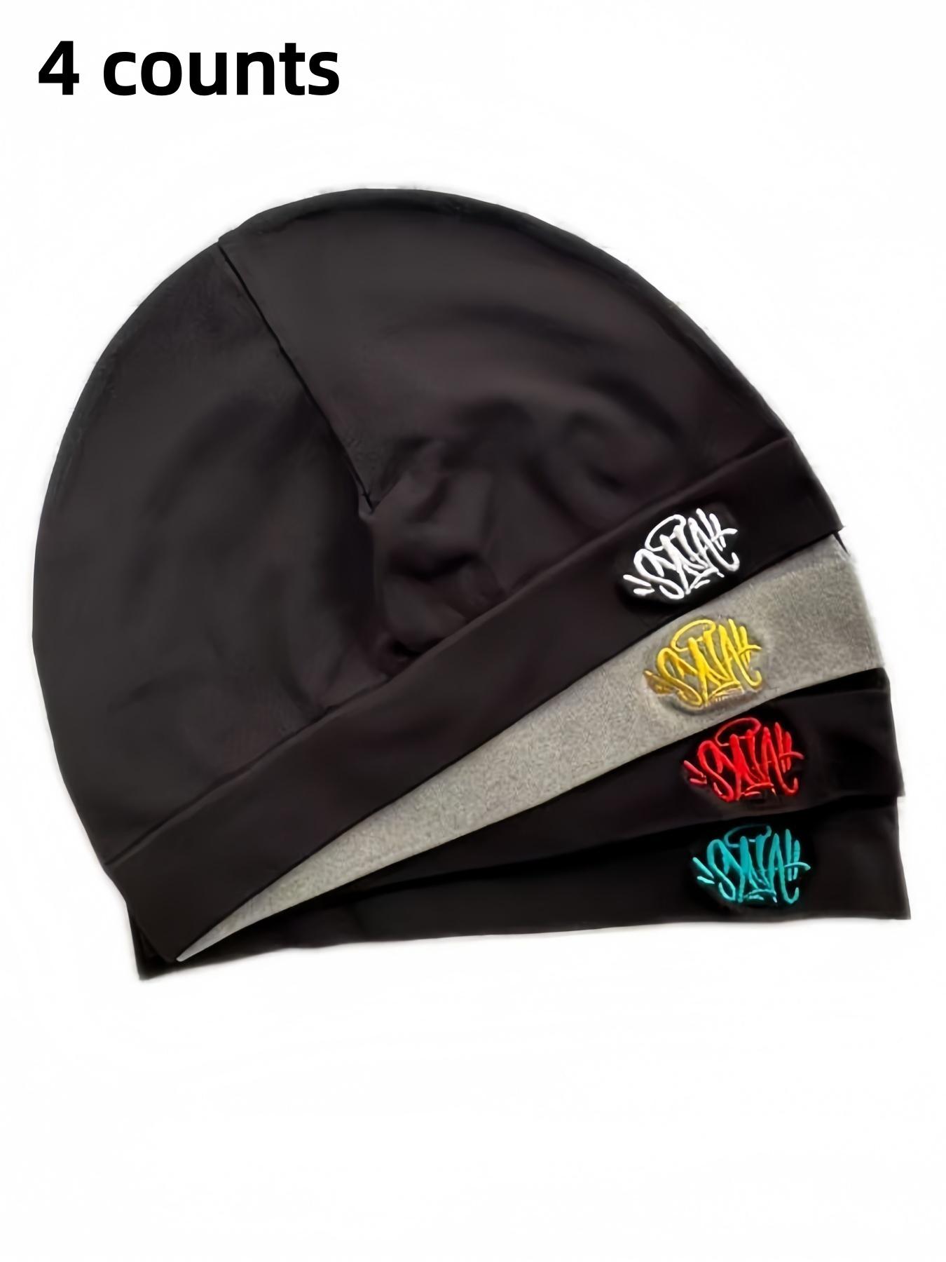 4Pcs New Beni Hat Unisex Sports Outdoor Running Cap, Breathable Elastic Material, Fashion Casual Style, All Seasons Wear, Sports Outdoor Hats