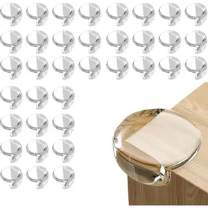 36 Pack Corner Protector , Table Corner Protectors for  Clear Corner Protectors for Furniture Corner Guards  Proof Bumpers Corner Covers  Safety  Proofing