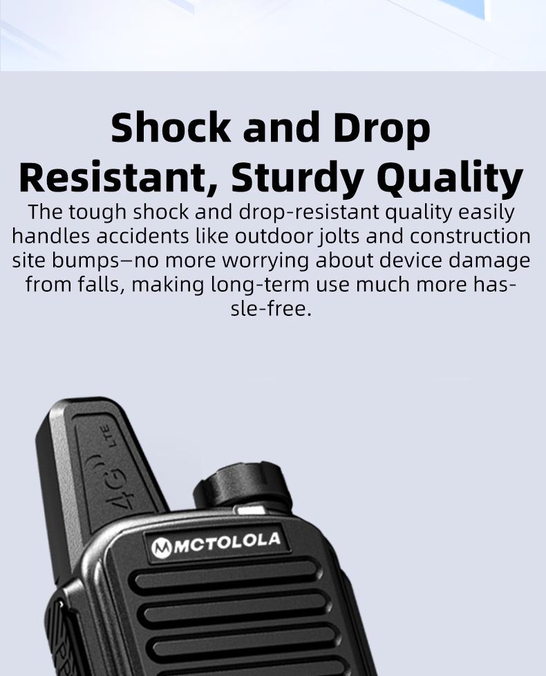 SIM card lifetime free support for 2g4g, Bluetooth WiFi, portable handheld walkie talkie for long-distance communication, suitable for outdoor exploration, fleet travel, two-way walkie talkie