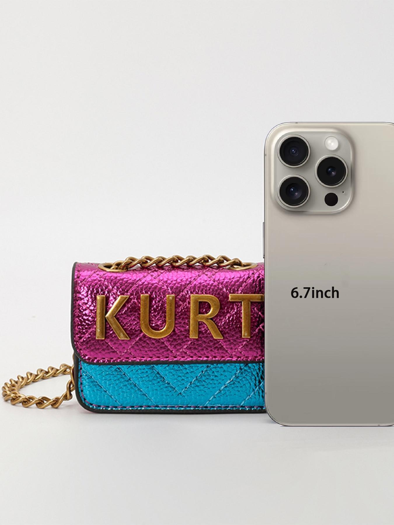 Mini Crossbody Chain Bag with Magnetic Letter Pouch, Elegant Chain Shoulder Strap, Multiple Colors Available, Fashion Casual Style, All Seasons Use, Fashionable Crossbody Bag