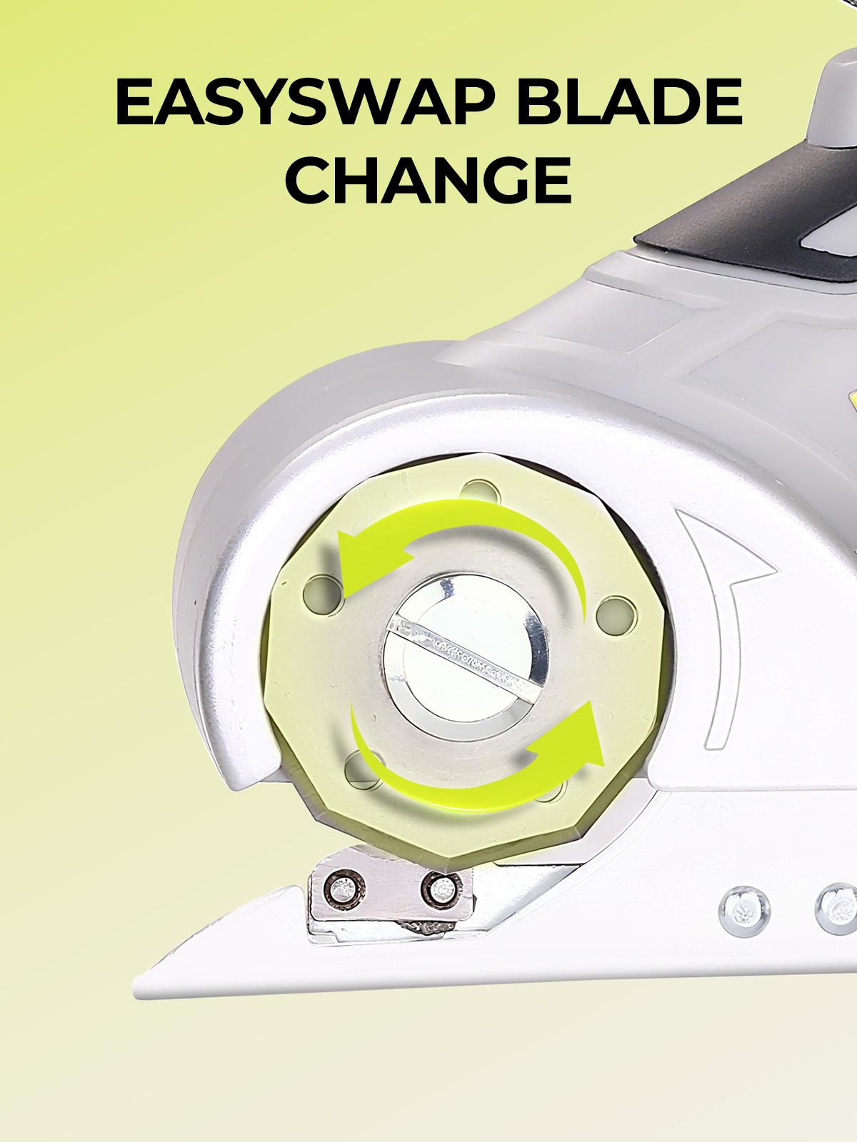 DEKO 4V Power Cutter, USB Rechargeable Cardboard Cutting Tool, with Type-C Charging Cable, Suitable for Cardboard, Carpet, Clothes, and Leather