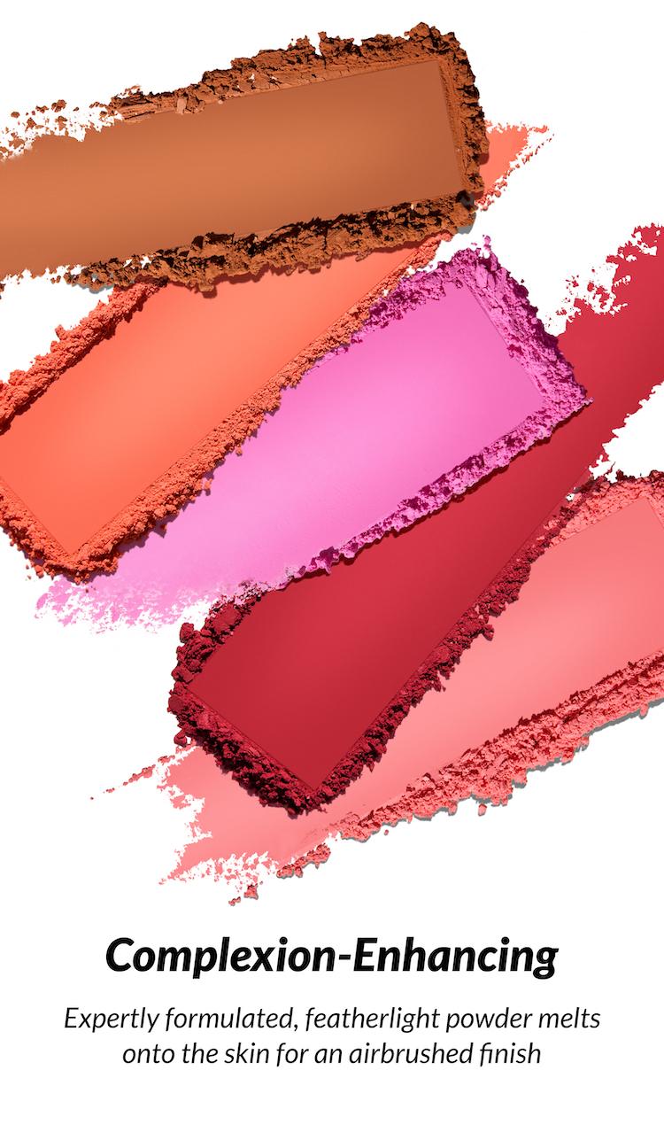 Kaleidos Mono Blush | Silken Pressed Powder, Blendable, Soft-Focus Finish, Rave Makeup, Festival Makeup, Cosmetic Gift