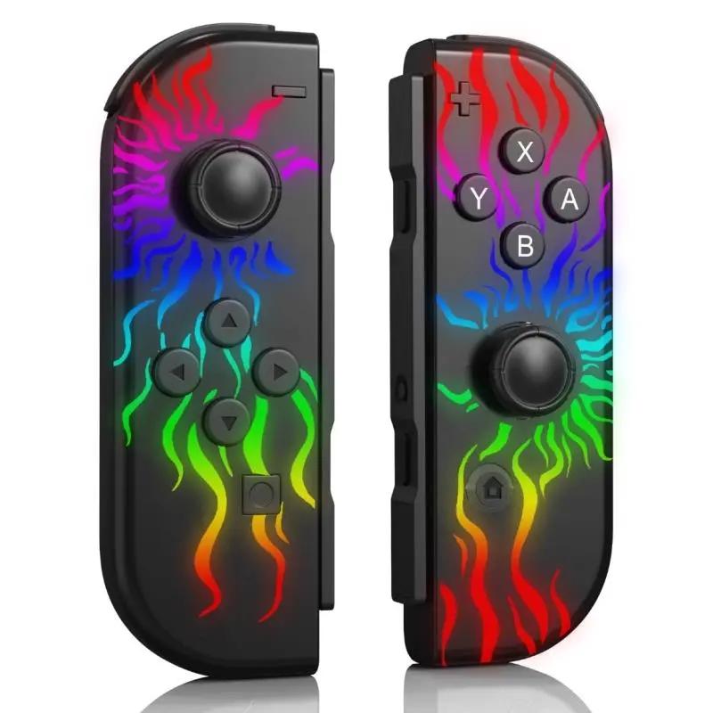 Wireless Game Controller Left Right Dual Vibration Action Control Screenshot Wake Up Function Premium Gaming Controllers Compatible with Switch & Switch 2 Bluetooth-compatible Connection
