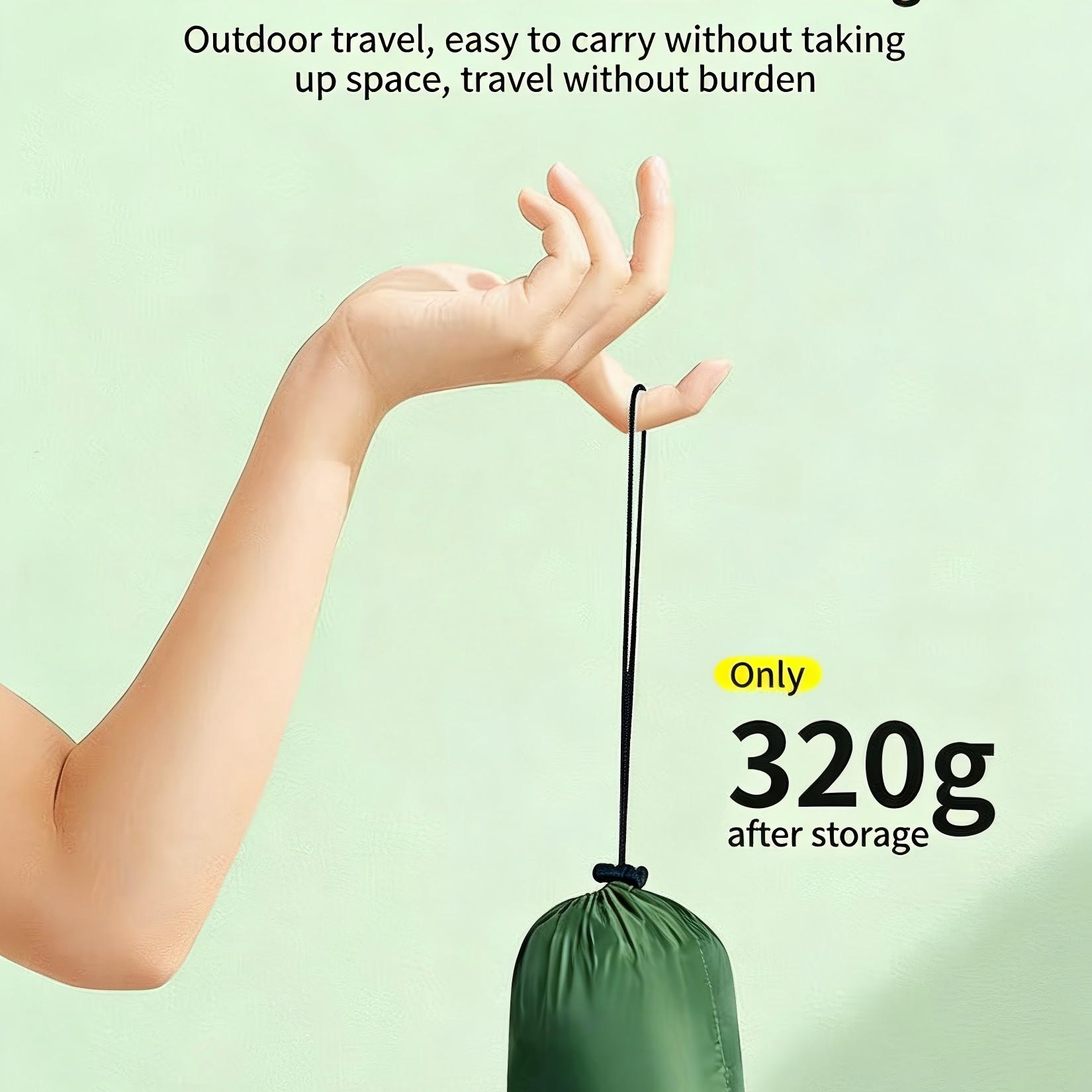 Ultra-Light Portable Hammock (270cm X 140cm), Camping Outdoor Essential Gear, Anti-Tip Load Design, Quick-Dry Breathable Travel Hammock