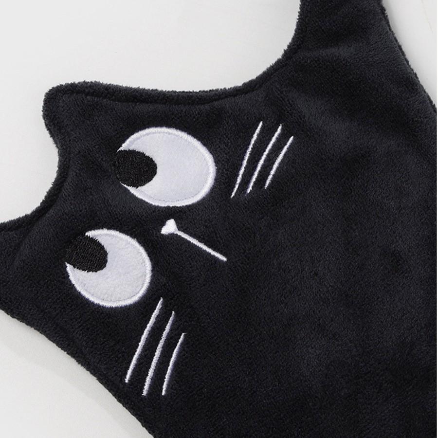 Creative Cat-Shaped Hanging Hand Towel, Absorbent Kitchen & Bathroom Hand Cloth, Cute Decorative Towel, Perfect for Home Use