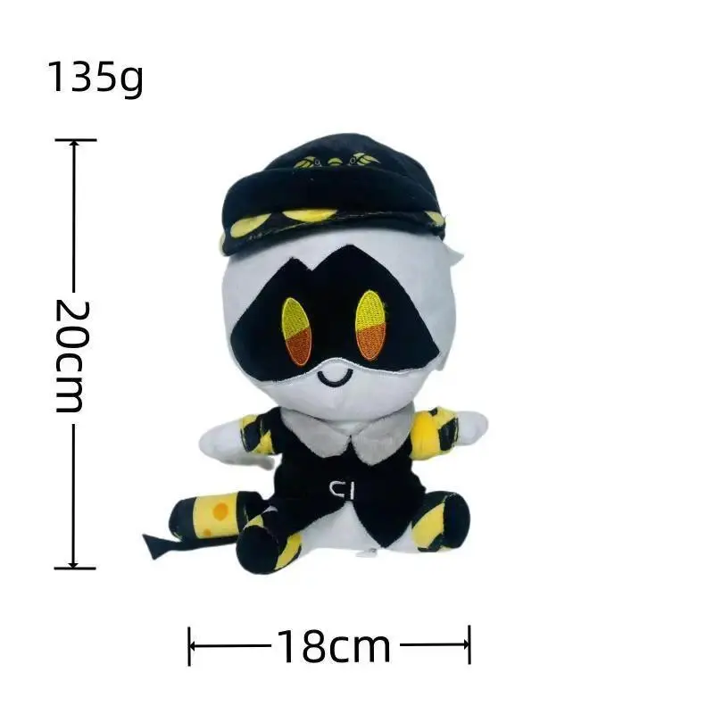 25cm New Murder Drones Plush Toy Cute N Plush Doll UZI Doll Cartoon Animation Character Plushie Doll Christmas Gifts for Boys