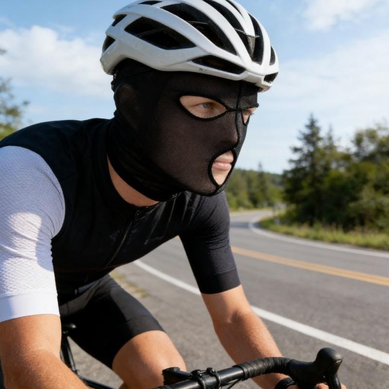 Unisex Cycling Headgear, Breathable Sun Protection Gear, Outdoor Riding Accessory, Novelty Design, Suitable for Both Men and Women