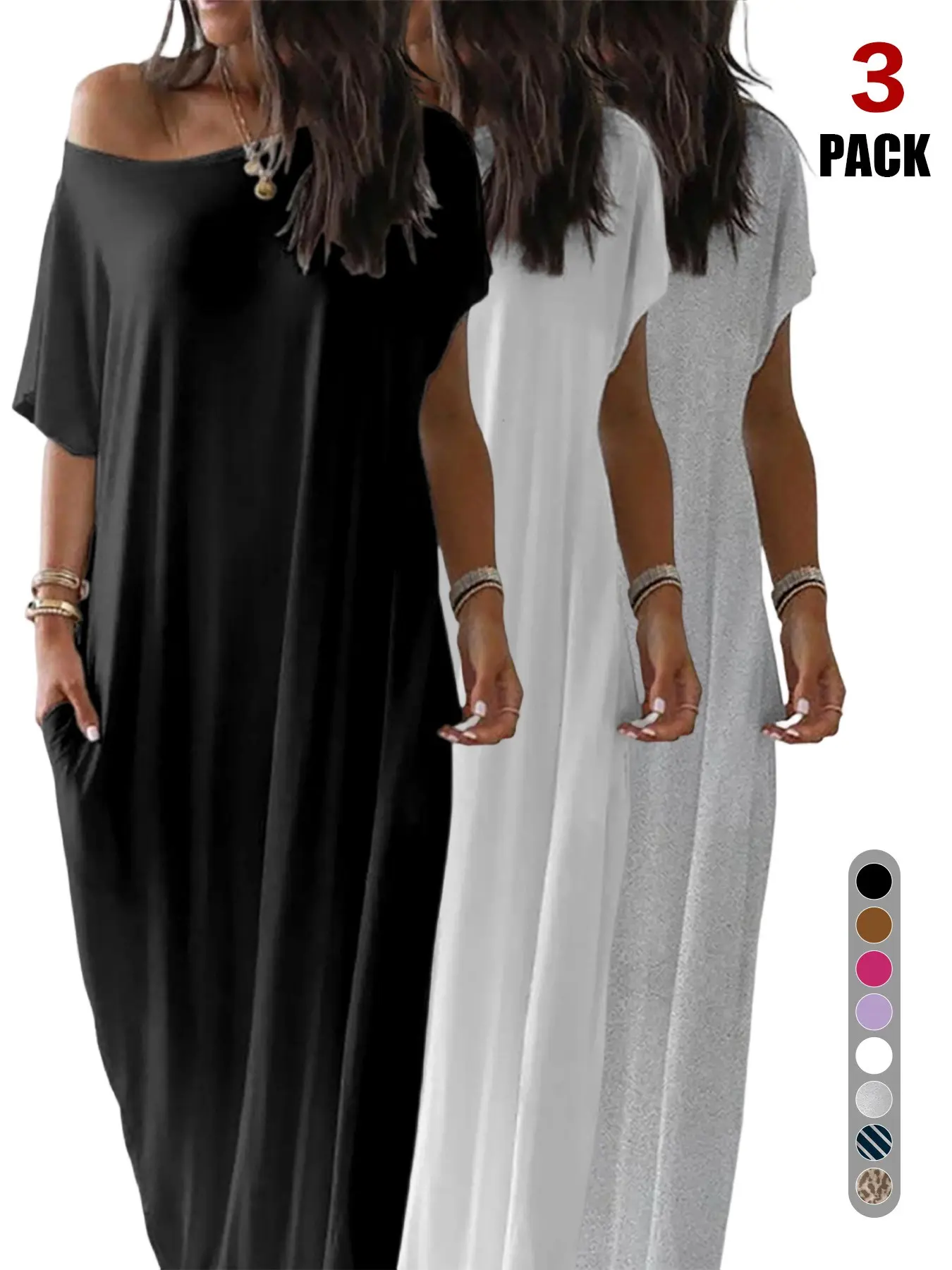 Black/White/Light Gray