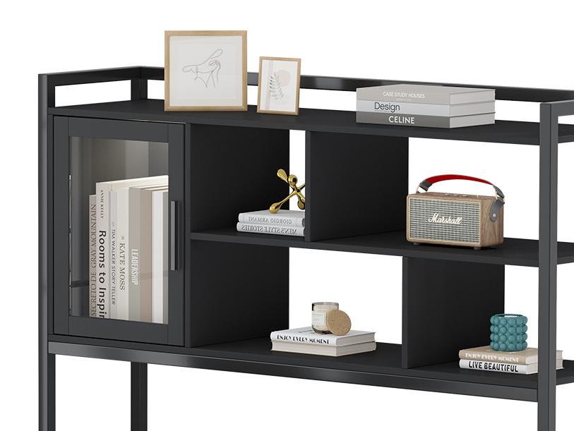 SEDETA 58-inch L-Shaped Computer Desk Gaming Table Furniture Office Organizer Keyboard Printer Modern Laptop Mouse Design