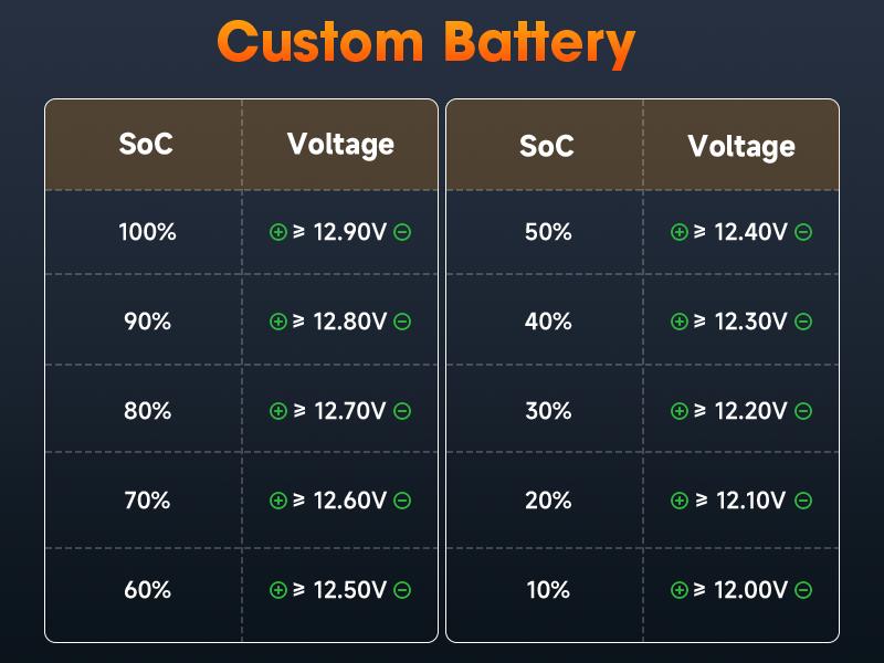 ANCEL BM300 Pro 6V 12V 24V Battery Monitor - Bluetooth 5.3 Battery Monitor with Charging, Cranking System Test & Alarm - IP67 Waterproof Voltmeter for Trucks, Cars, Motorcycles, Boats