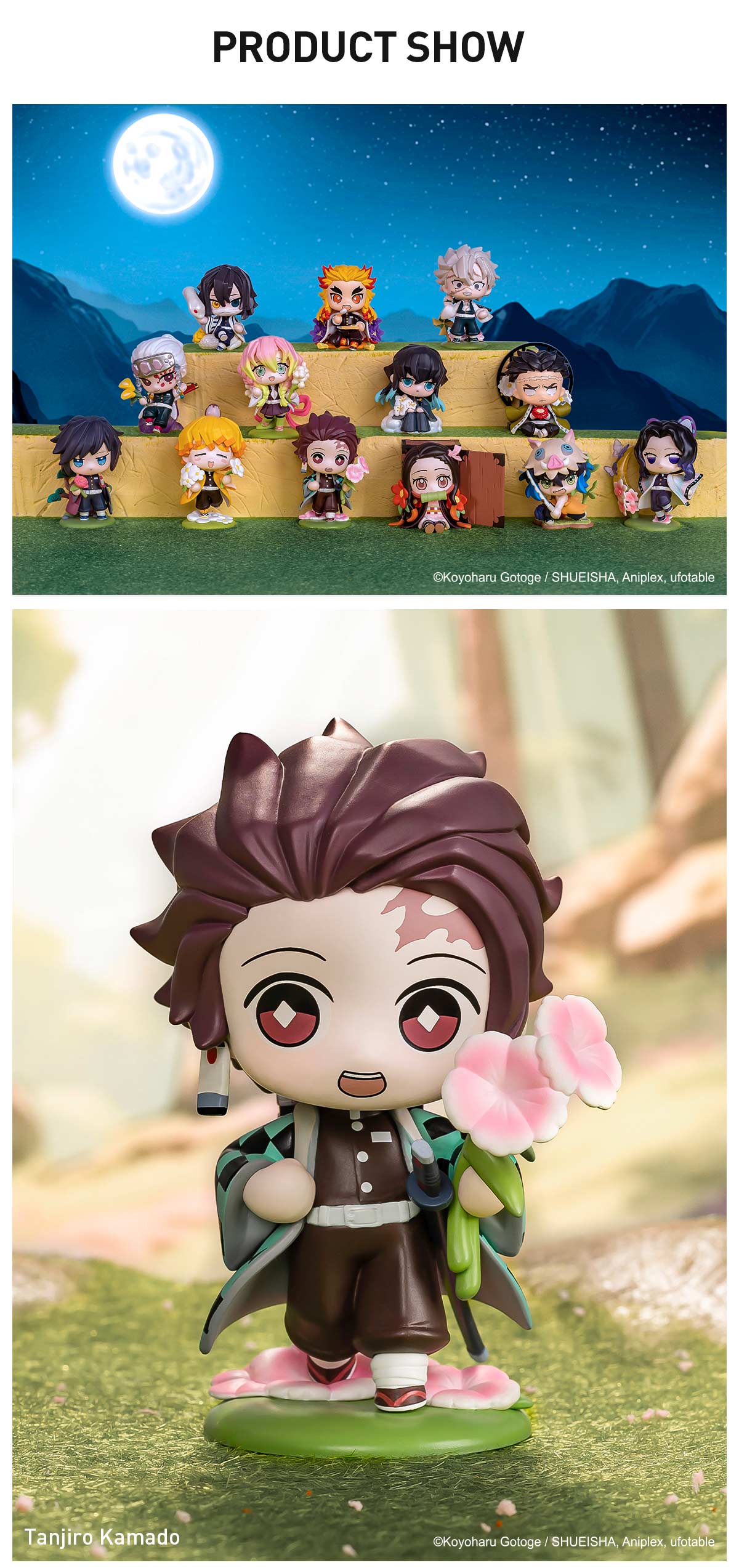 POP MART Kimetsu no Yaiba Birth Flower Series Figures, Blind Box, Mystery Box,summerwins