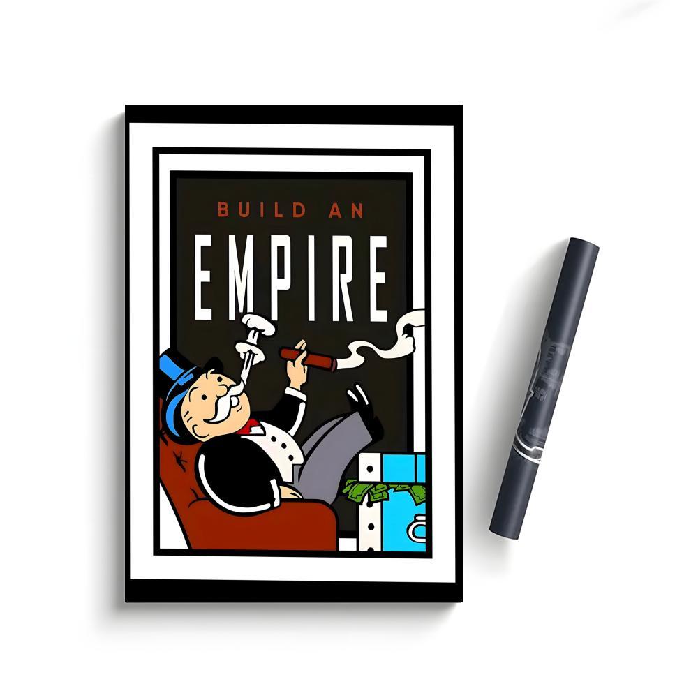 M-Monopoly M-Millionaire Money Poster Bedroom Home Decor Art Poster Perfect Gift for Family and Friends