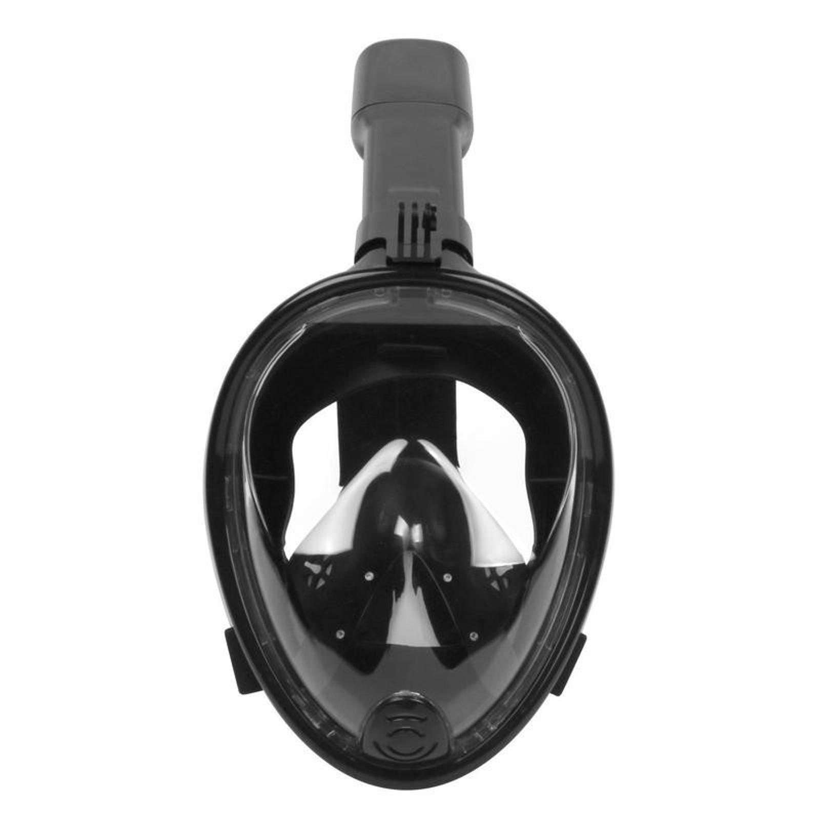 Silicone Snorkeling Mask Anti-Fog Anti-Leak Full Face Diving Goggles 180° Clear View Professional Snorkel Kit Pressure Resistant Safety Breathing System