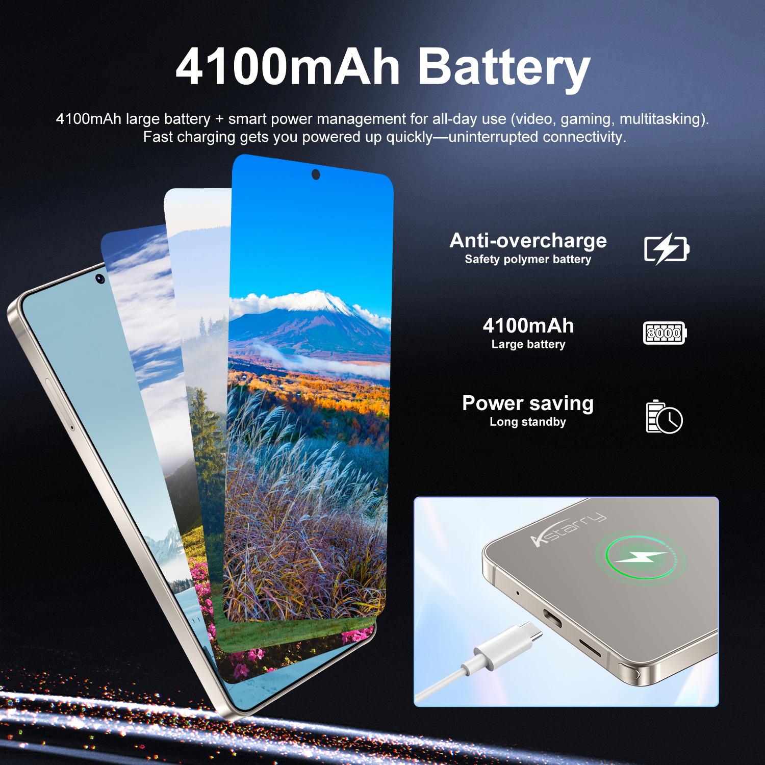 Astarry- 26 Ultra Smartphone, Android Mobile Phone, Mtk6762 Quad-Core, 3gb RAM 32GB Storage, Android 12, 6.75-Inch Full Screen, 4g Lte, 4100mah Battery, Android Cell Phones
