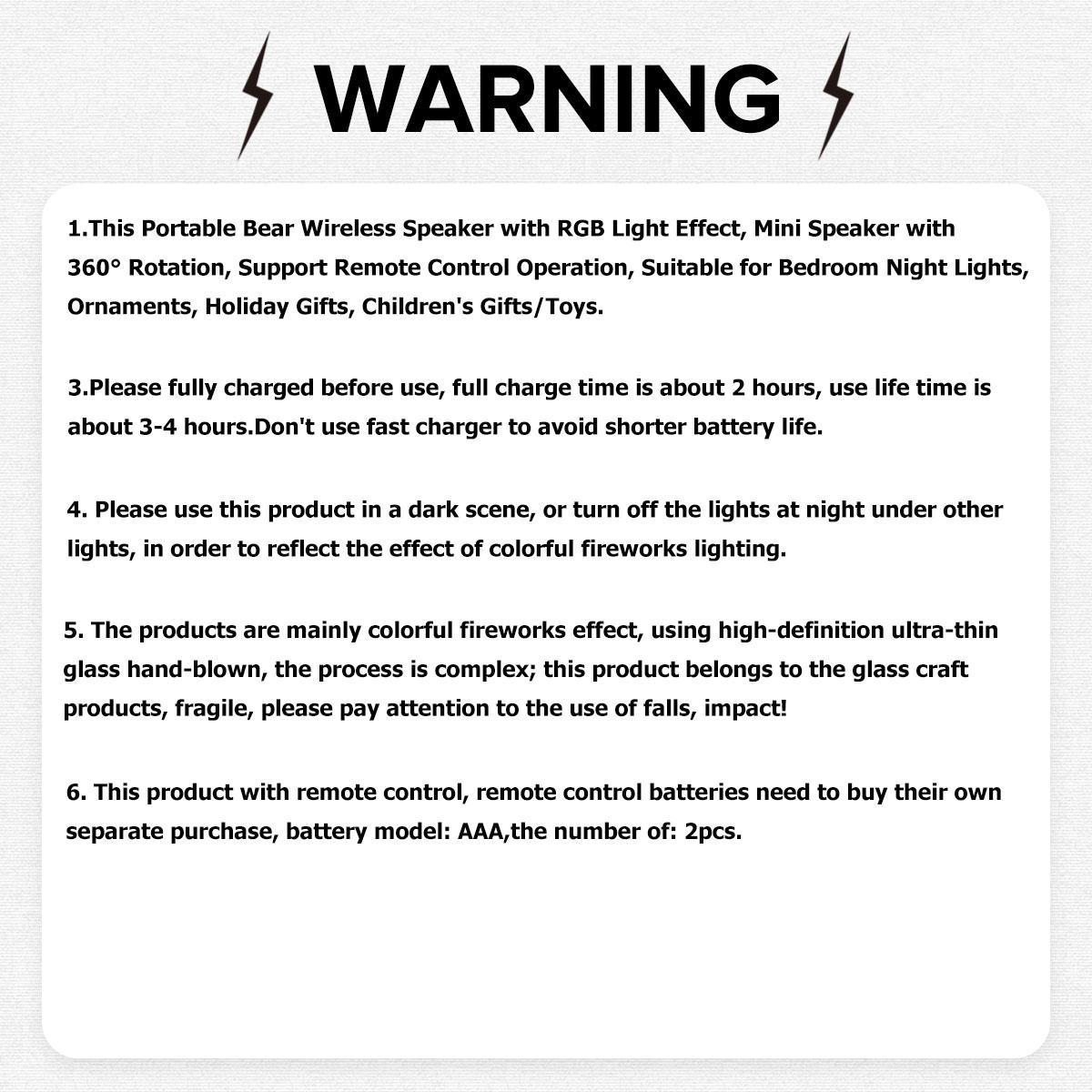 RGB Rotating Bear Speaker, Wireless Cutsie Light-Up Sound, Perfect for Bedroom, Office, and Gift Vibes, Enhance Your Space with Style