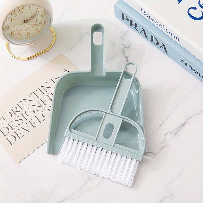 Mini Pet Broom Set, Plastic Feces Cleaning Spatula for Hamster & Guinea Pig, Household Tabletop Cleaning Tools, 1pcs