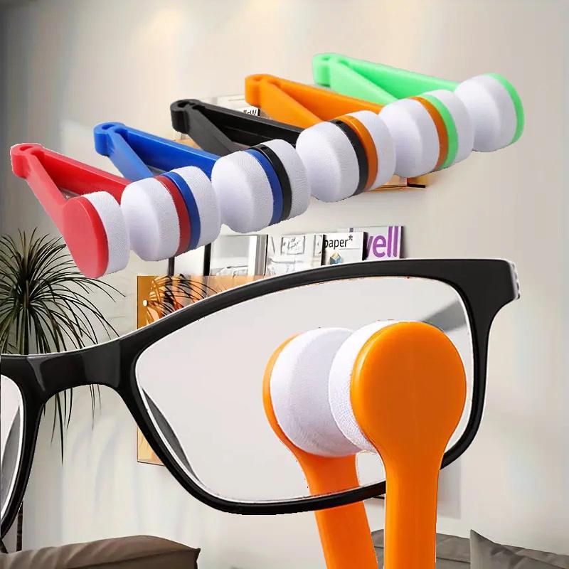 5pcs Creative Multi-Functional Portable Eyeglass Cleaning Kit, Microfiber Cloth, Scratch-Free, No Residue Wipe, for Eyeglasses