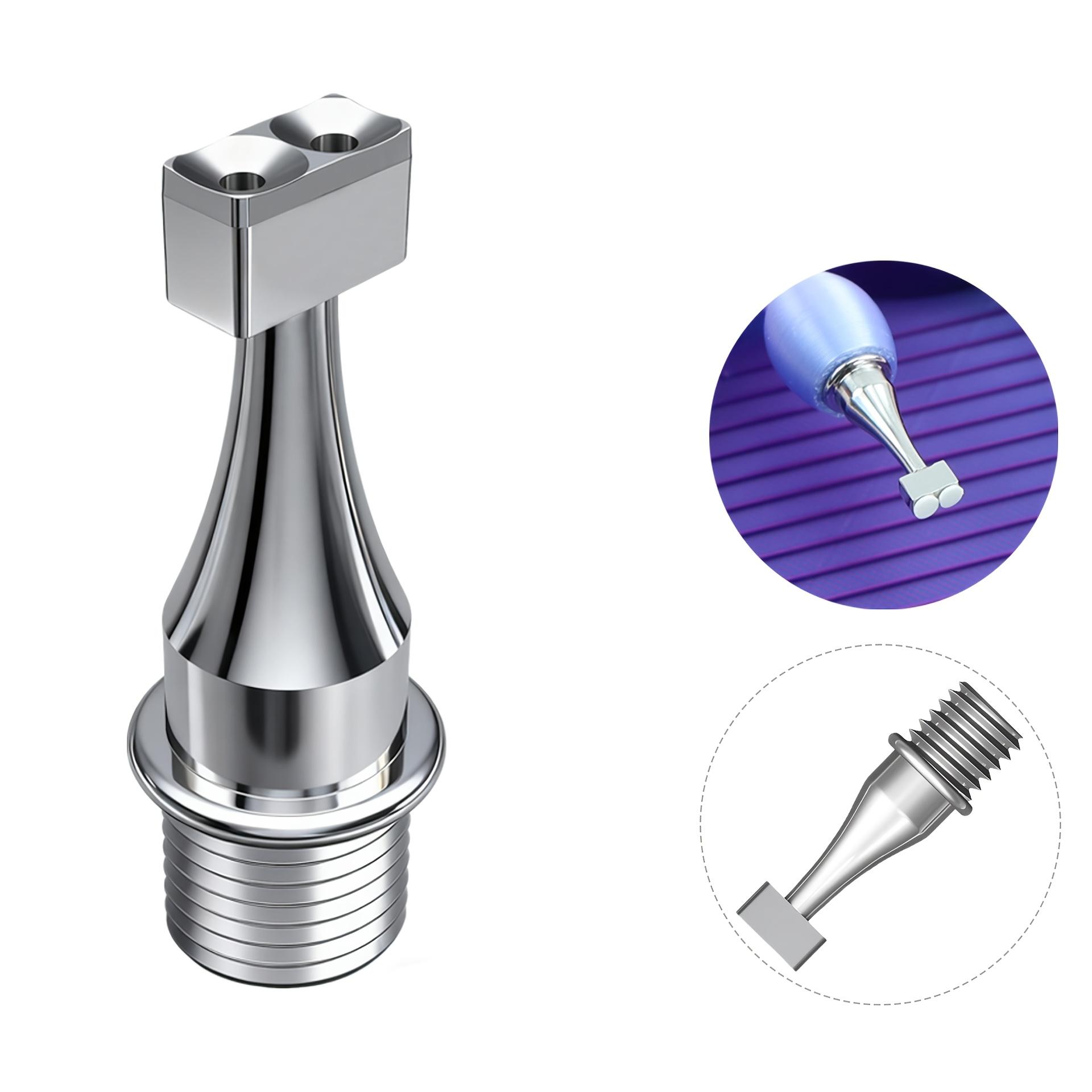 Stainless Steel Screw Multi-Functional Durable Material Vacuum Diamond Painting Replacement Head Set, Compatible with Most Vacuum Diamond Pens, Diamond Art Tools
