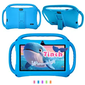 Surprise Gift Kids Tablet PC, 7 Inch Android 12, 2gb RAM 32GB ROM, 5g WiFi, Bluetooth-compatible, 1024x600 IPS Display, Parental Control, Blue, Wireless Touchscreen Tablet