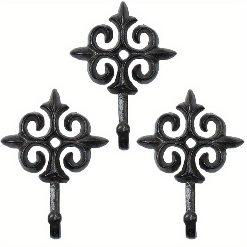 Vintage Cast Iron Wall Hook, Spear Head Hanging Rack, Durable Wall Mounted Clothes Key Bag Holder, Home Decor Hook, Indoor Outdoor Use